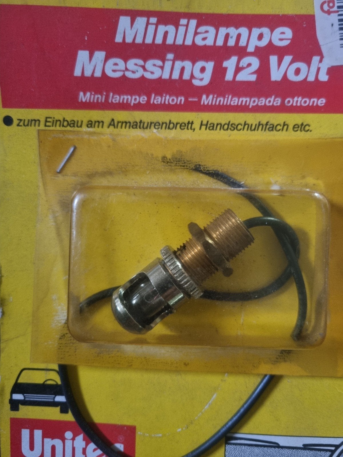 retro oltimer  dashboard  lampje, Ophalen of Verzenden