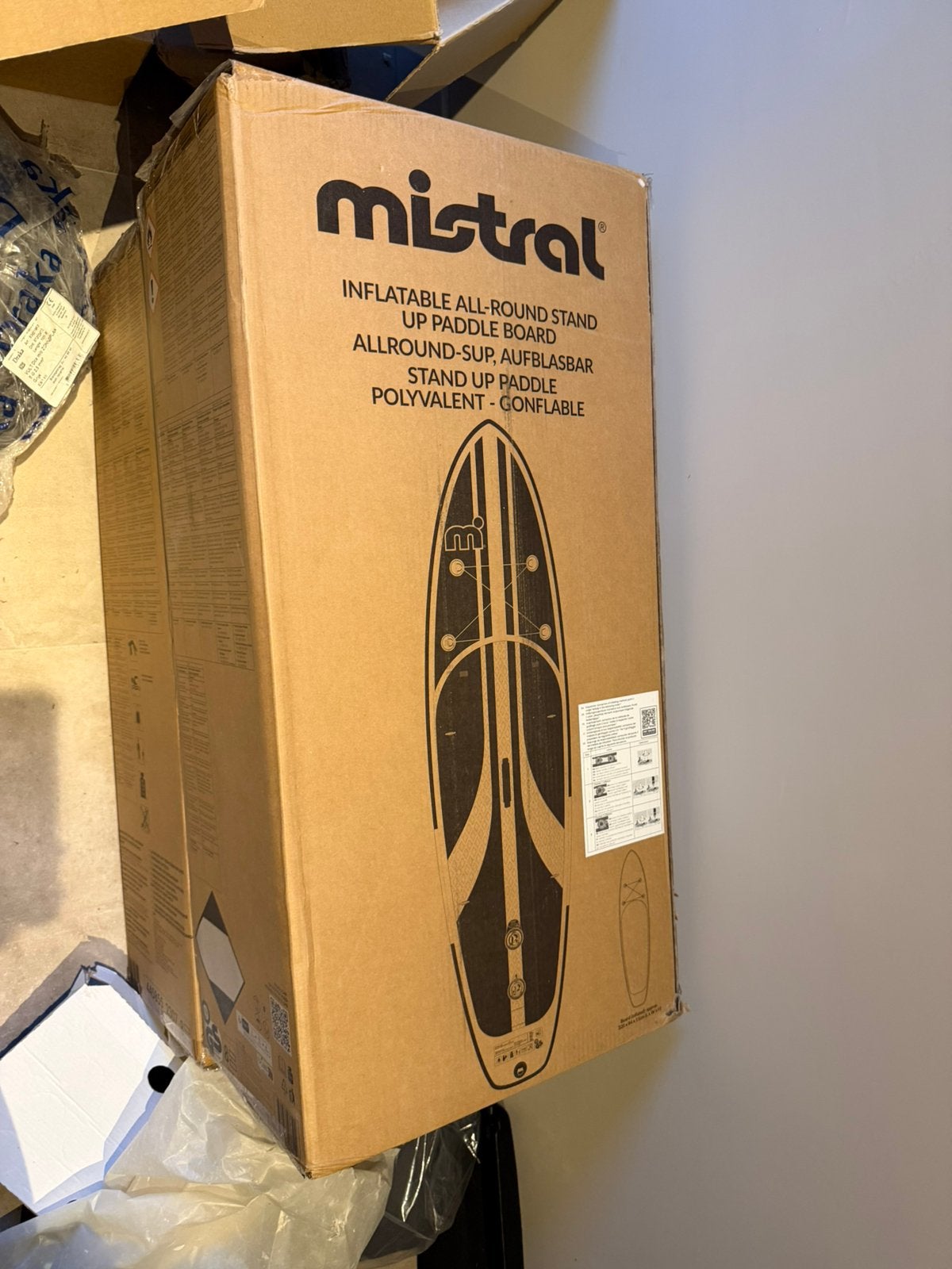 2x Mistral Allround SUP Board Opblaasbaar, Watersport en Boten, Ophalen, Zo goed als nieuw, SUP-boards