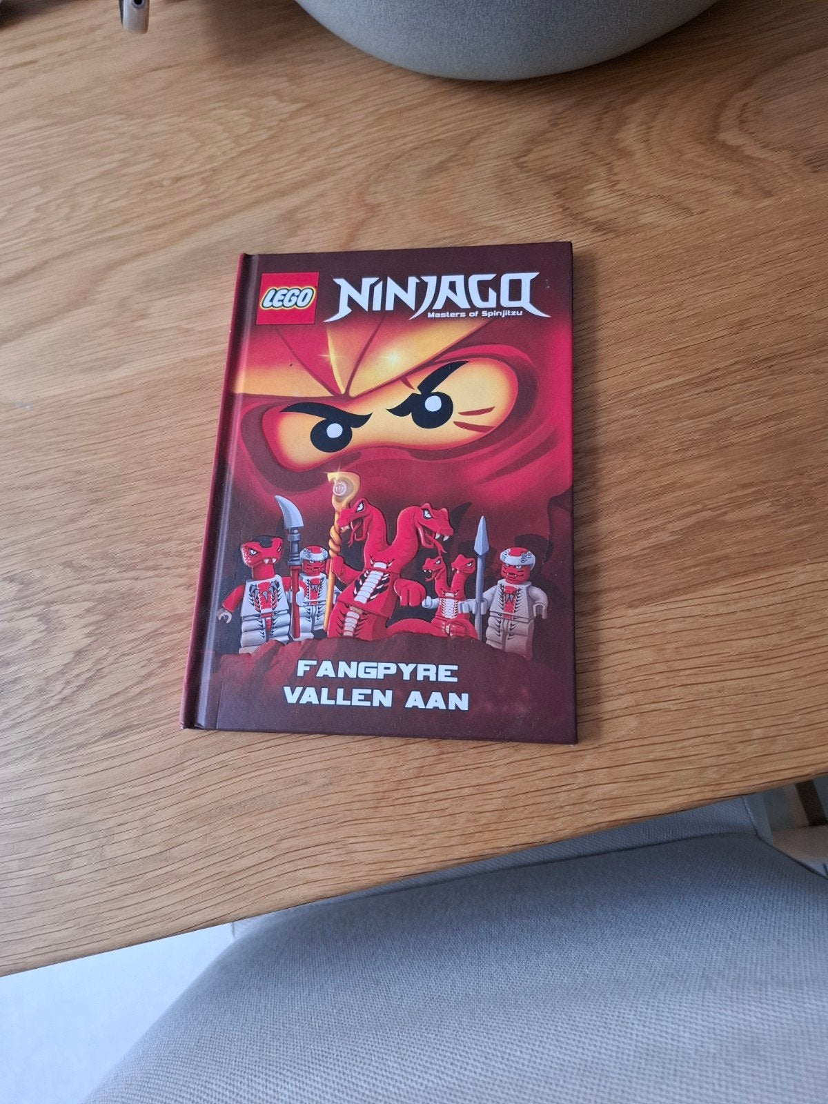 LEGO Ninjago: Fangpyre Vallen Aan - Hardcover Boek, Ophalen, Zo goed als nieuw, LEGO Group, Fictie algemeen