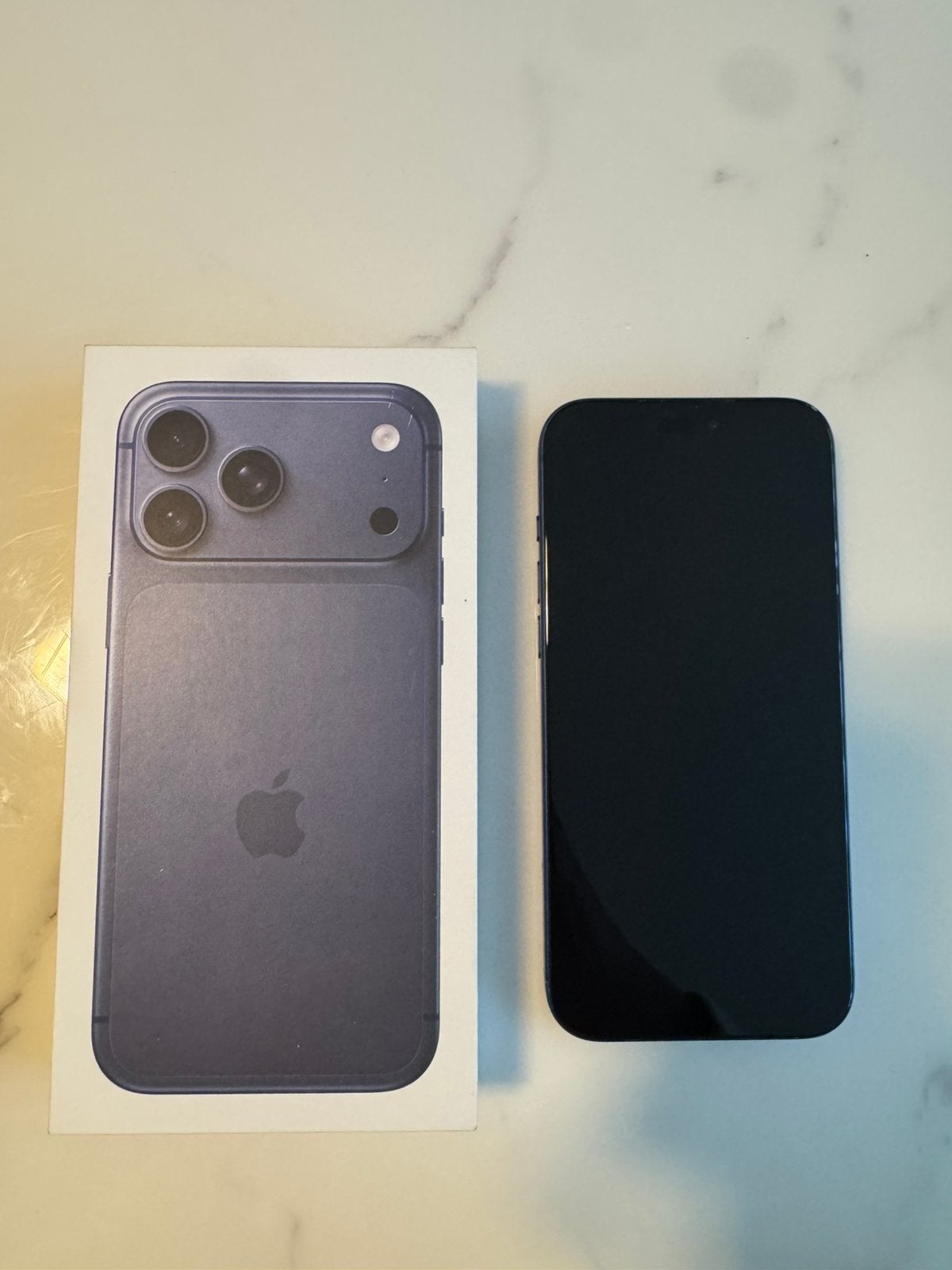 Apple iPhone 17 Pro Max | Deep Blue | 256GB | 91%, Telecommunicatie, 256 GB, Blauw, Ophalen of Verzenden, Zo goed als nieuw