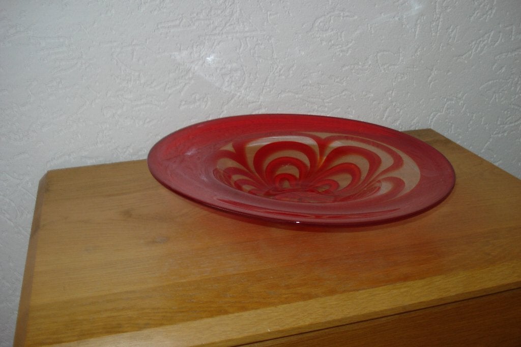 Decoratie schaal, Ophalen, Gebruikt, Schaal, Rond