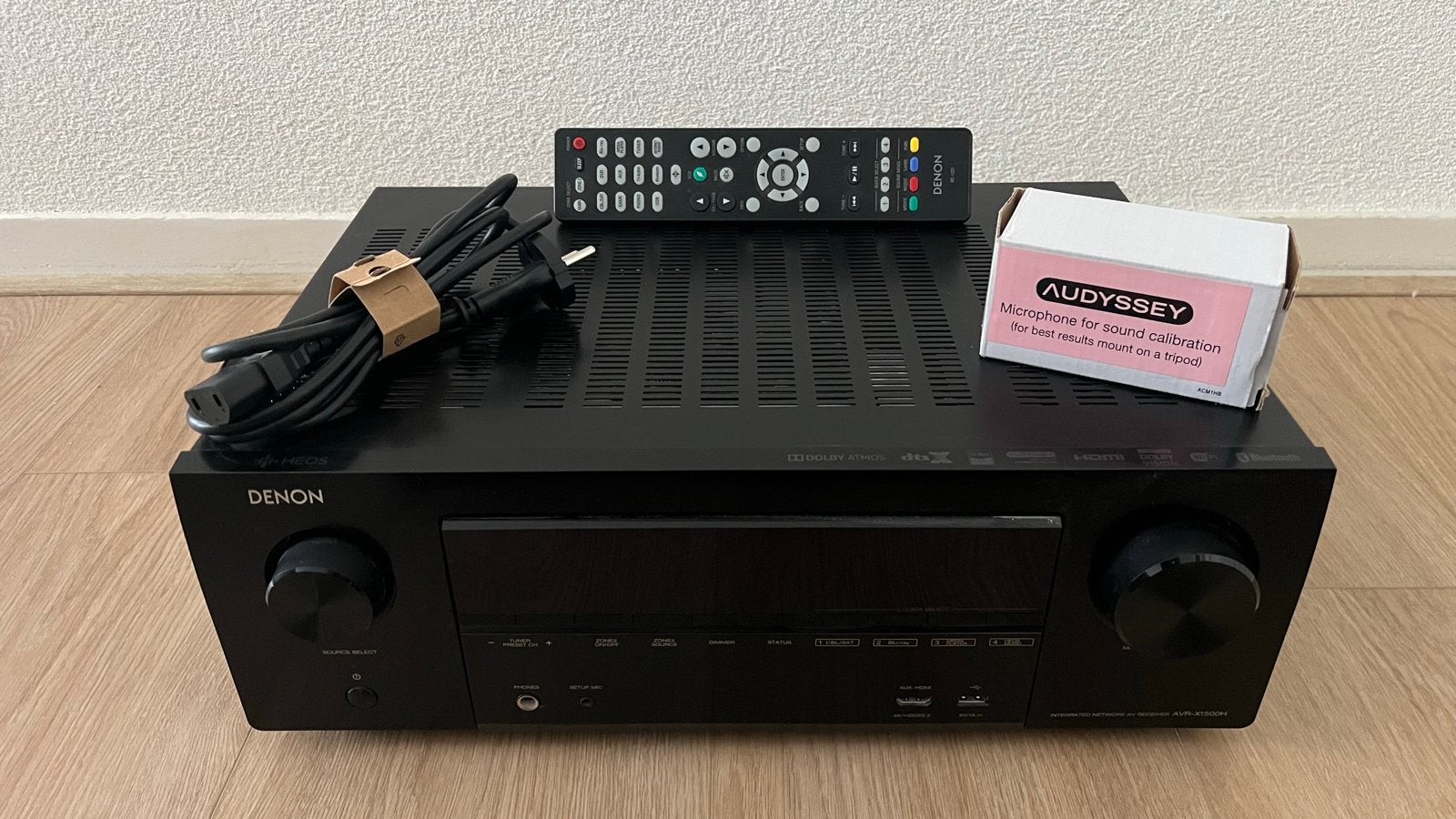 Denon AVR-X1500H AV-receiver met 7.2-kanaals surround, Denon, Ophalen of Verzenden, Zo goed als nieuw, 60 tot 120 watt