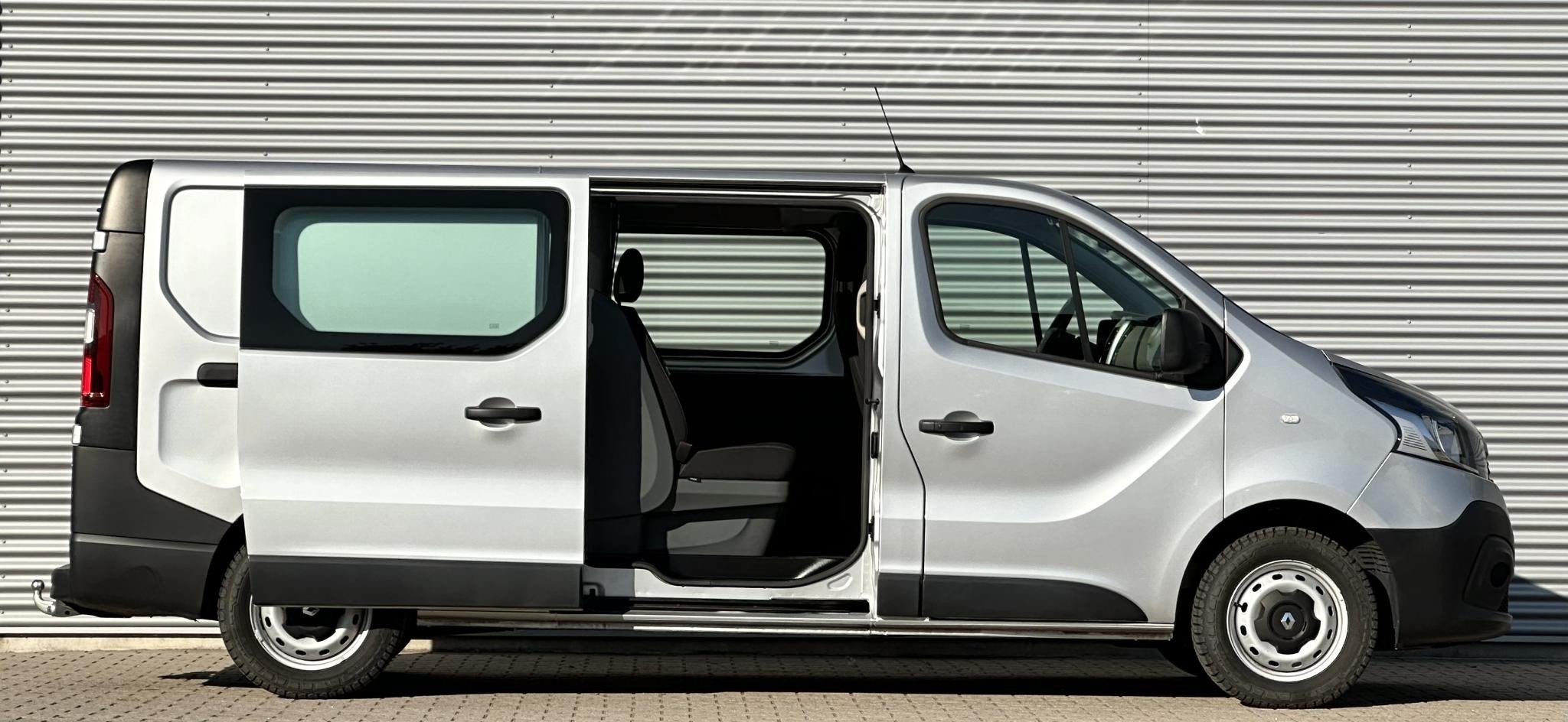 Renault Trafic 1.6 dCi L2H1 DC Dubble cabine MARGE BTW VRIJ, Voorwielaandrijving, Gebruikt, Euro 6, 2000 kg