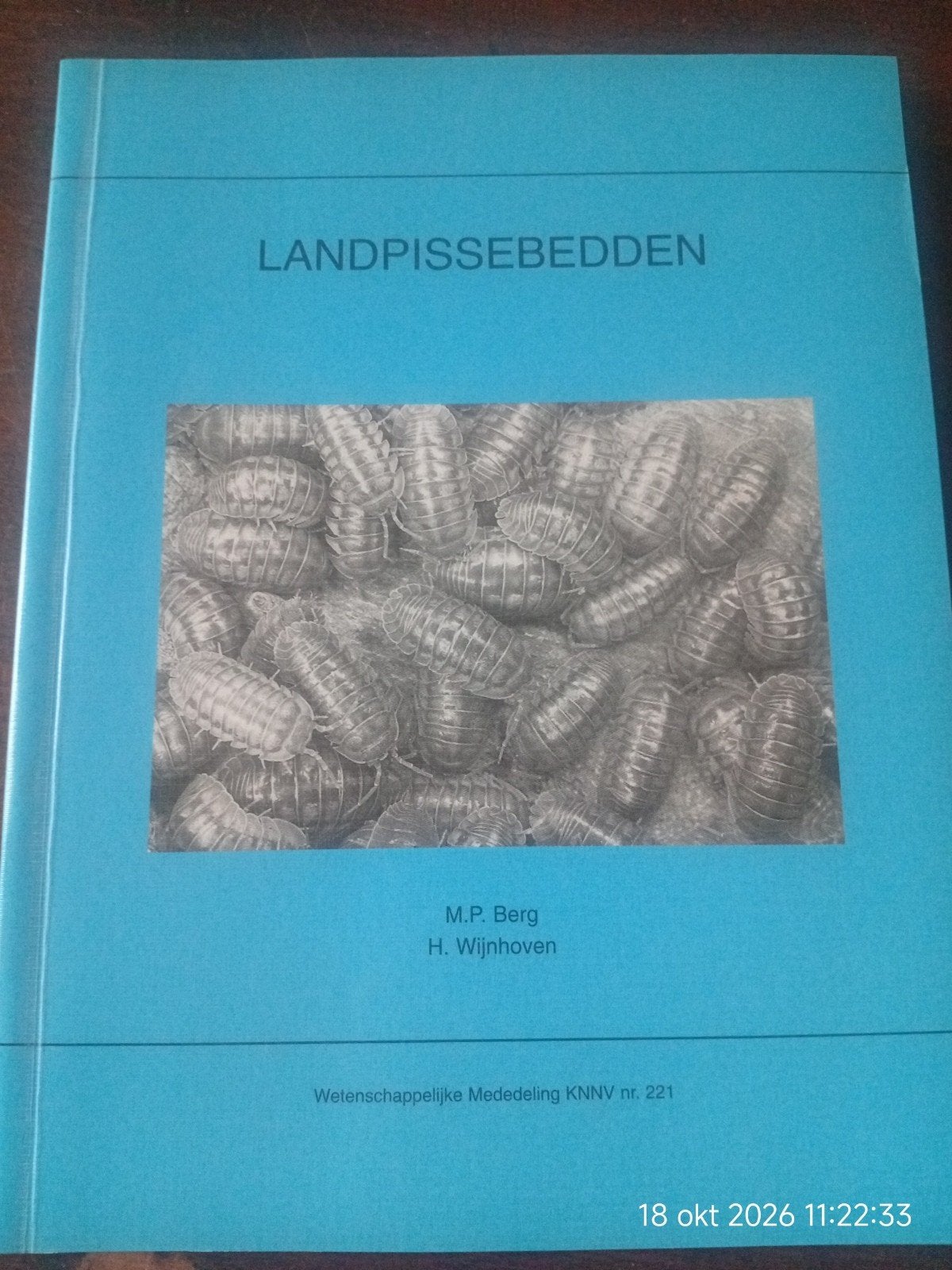 Landpissebedden - Wetenschappelijke Mededeling KNNV, Boeken, Ophalen of Verzenden, Zo goed als nieuw, Natuur algemeen, M.P. Berg, H. Wijnhoven