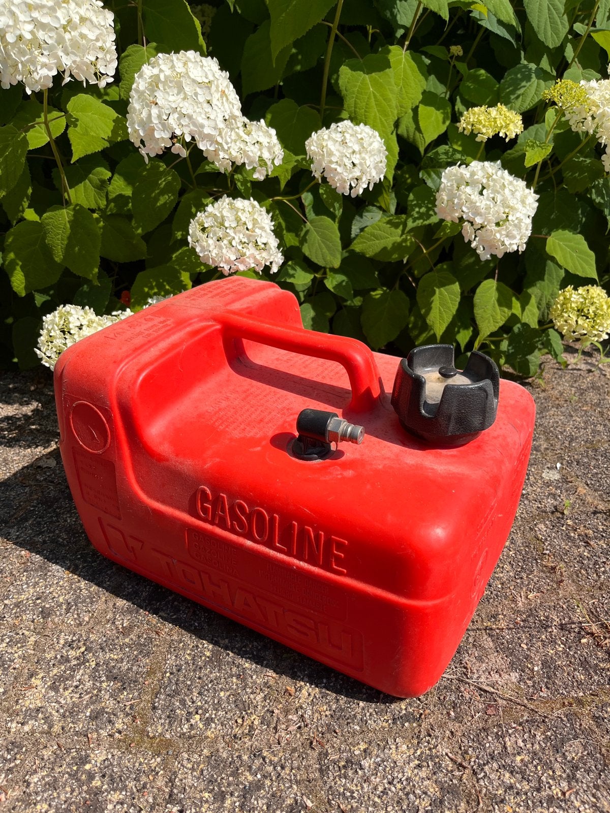 Tank Tohatsu benzinetank, Watersport en Boten, Bootonderdelen, Ophalen, Zo goed als nieuw, Motor en Techniek, Motorboot