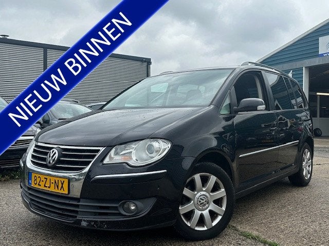 Volkswagen Touran 2.0 TDi Highline Business | ECC | LMV | Tr, Auto's, Volkswagen, Voorwielaandrijving, Gebruikt, 4 cilinders, Zwart