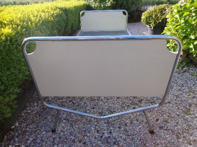 Vintage 1 Persoons  origineel Wim Rietveld bed., Ophalen, Gebruikt, Eenpersoons, Vintage