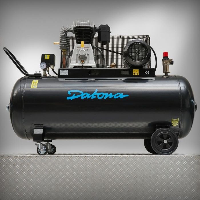Garage compressor - 270L - 380V van €1995,- NU VOOR, 100 liter of meer, Ophalen, Zo goed als nieuw, 400 tot 800 liter/min