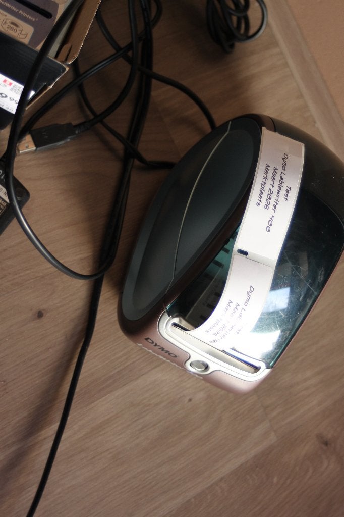 Dymo LabelWriter 400 met diverse nieuwe label rollen, Verzenden, Gebruikt