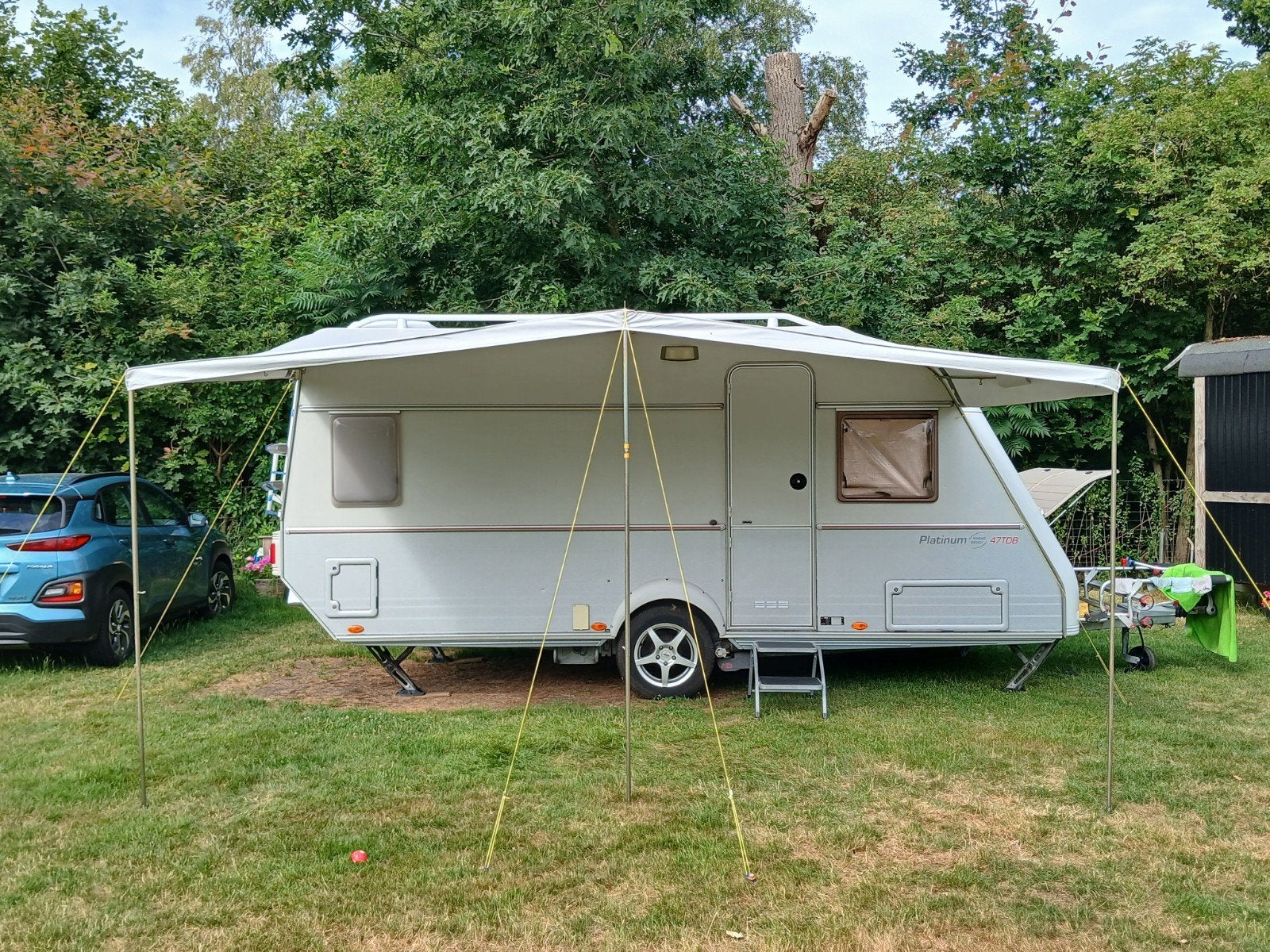 Kip Platinum 47 TDB Limited Edition, Caravans en Kamperen, Rondzit, Kip, Frans bed, 4 tot 5 meter