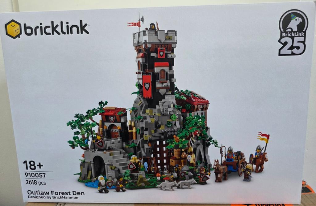 Lego 910057 bricklink Outlaw Forest Lair. Lees info!, Lego, Ophalen of Verzenden, Zo goed als nieuw, Compleet