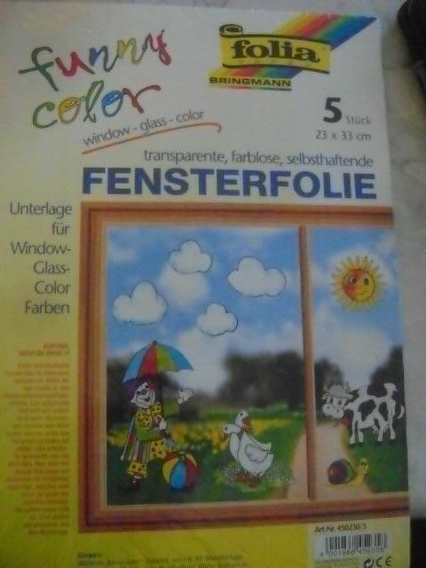 zelfklevende raamfolie om zelf te beschilderen, Ophalen of Verzenden, Nieuw