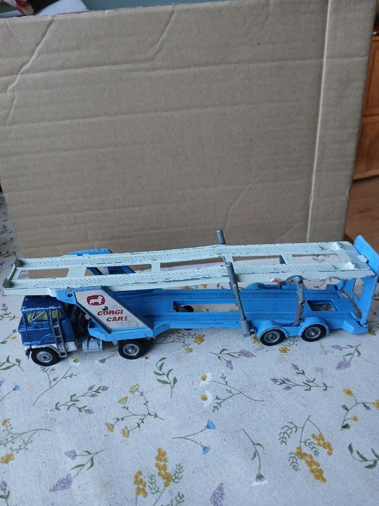 Ford diesel met autotransporter mark IV, Ophalen of Verzenden, Gebruikt, Tractor of Landbouw, Overige merken
