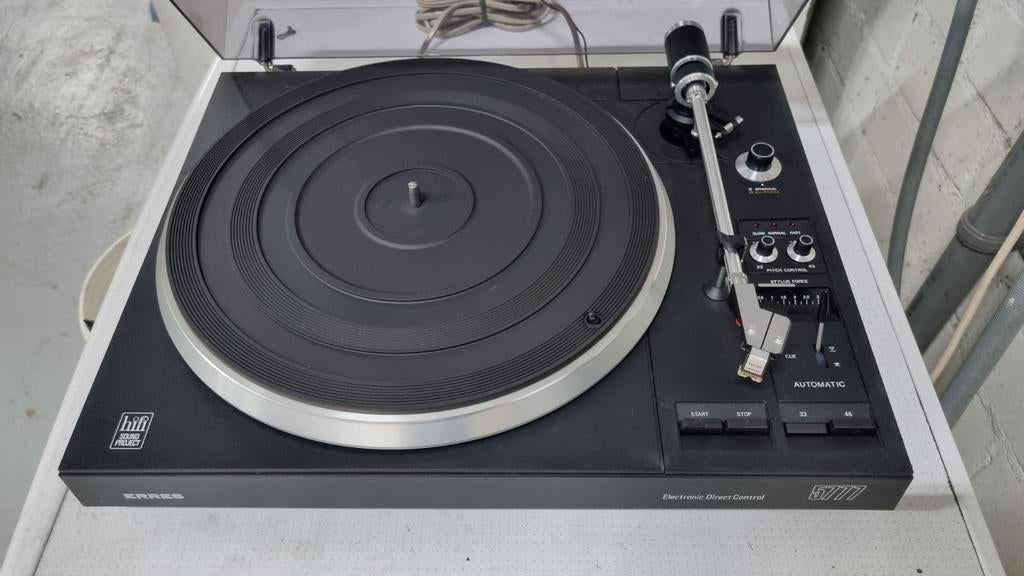 Erres 5777 Direct Drive Platenspeler - Vintage Hifi, Overige merken, Gebruikt, Automatisch, Ophalen of Verzenden