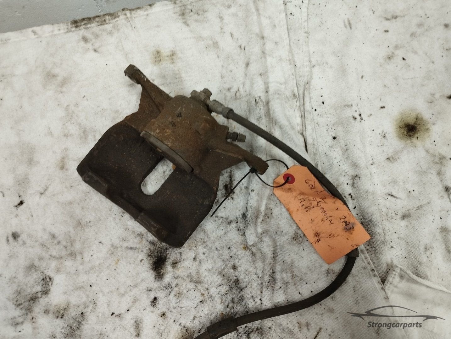 Remklauw rechts voor Golf 7 5G1 8V0615124, Auto-onderdelen, Remmen en Aandrijving, Gebruikt, -, Volkswagen, -