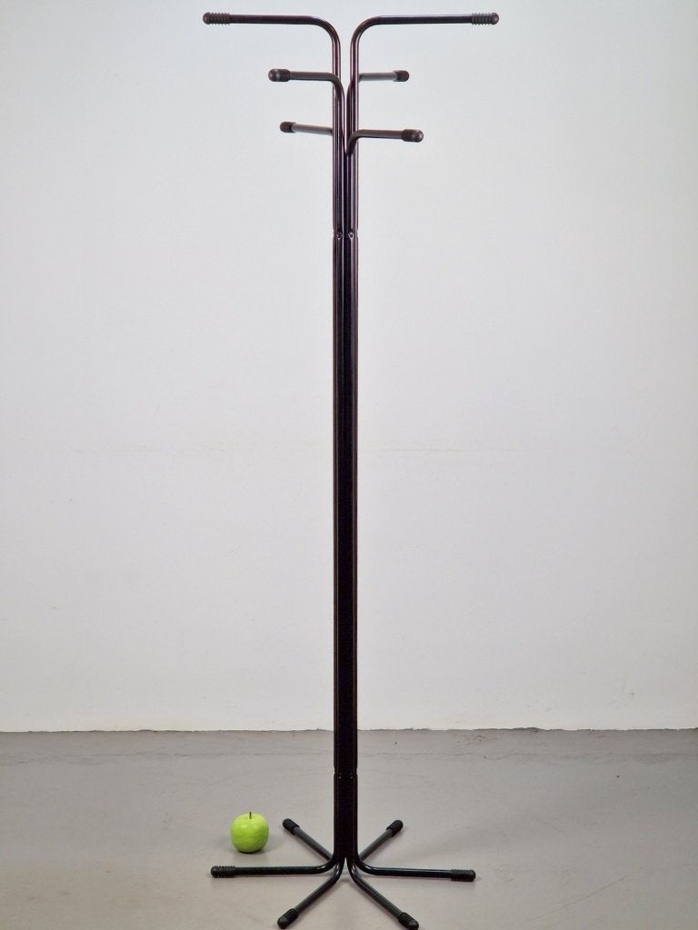 Vintage RIGG Kapstok Tord Bjorklund Ikea 1987 Metaal zwart, Ophalen of Verzenden, Zo goed als nieuw, Metaal, Staande kapstok