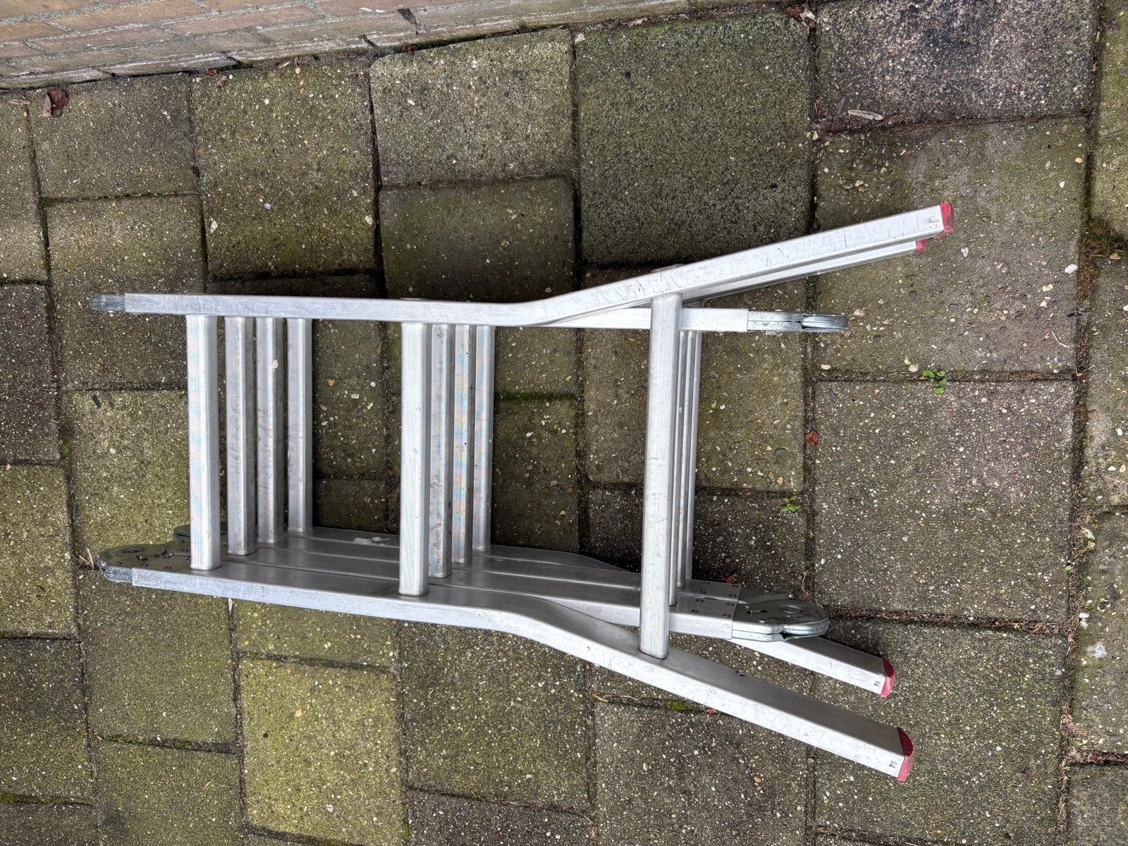 Varitrex Altrex vouwlader 4x3, Doe-het-zelf en Verbouw, Ophalen, Gebruikt, Ladder, Opvouwbaar of Inschuifbaar