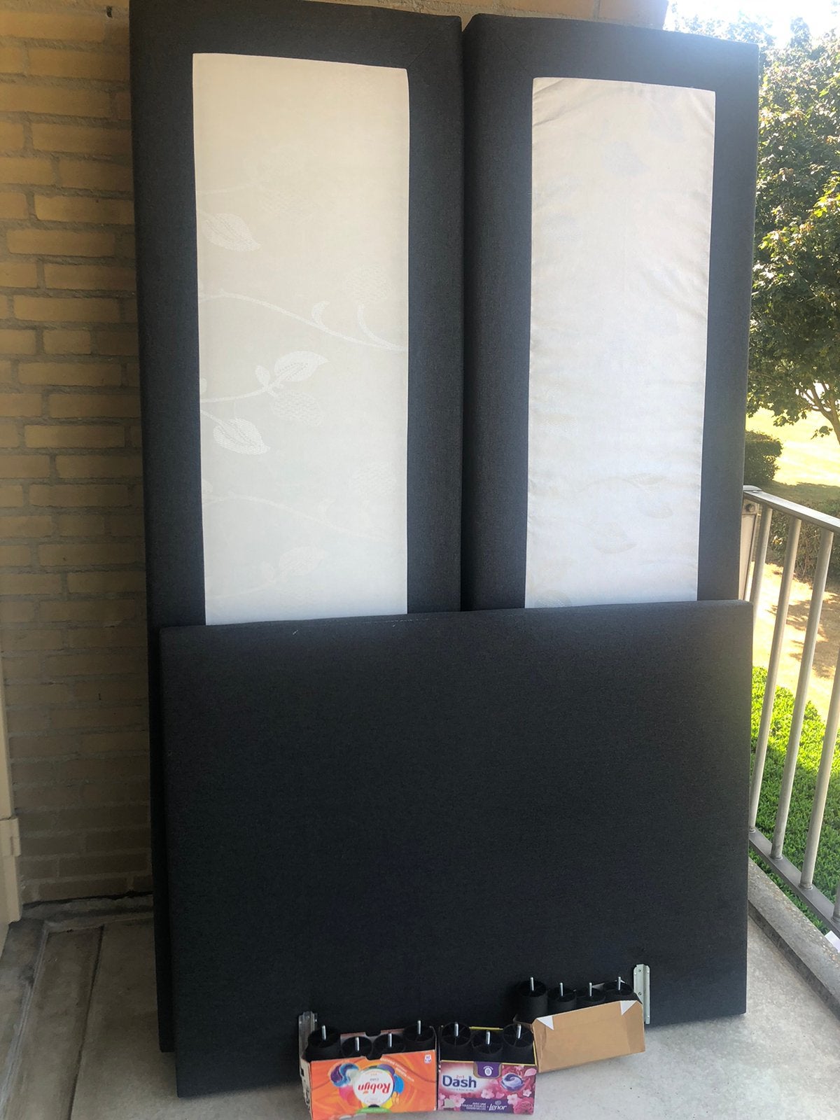 Boxspring bed 1,20m breede op 2 m lang, Tuin en Terras, Tuinhuizen, Ophalen of Verzenden, Zo goed als nieuw