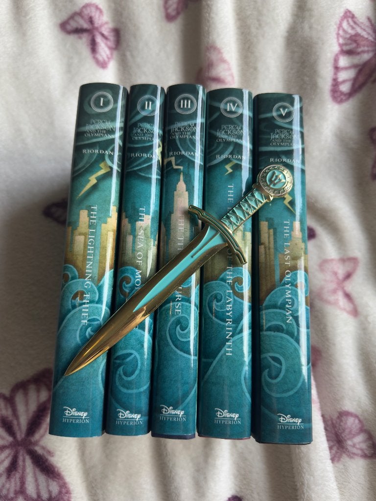 Percy Jackson Riptide sword letter opener Illumicrate, Verzamelen, Verzenden, Zo goed als nieuw