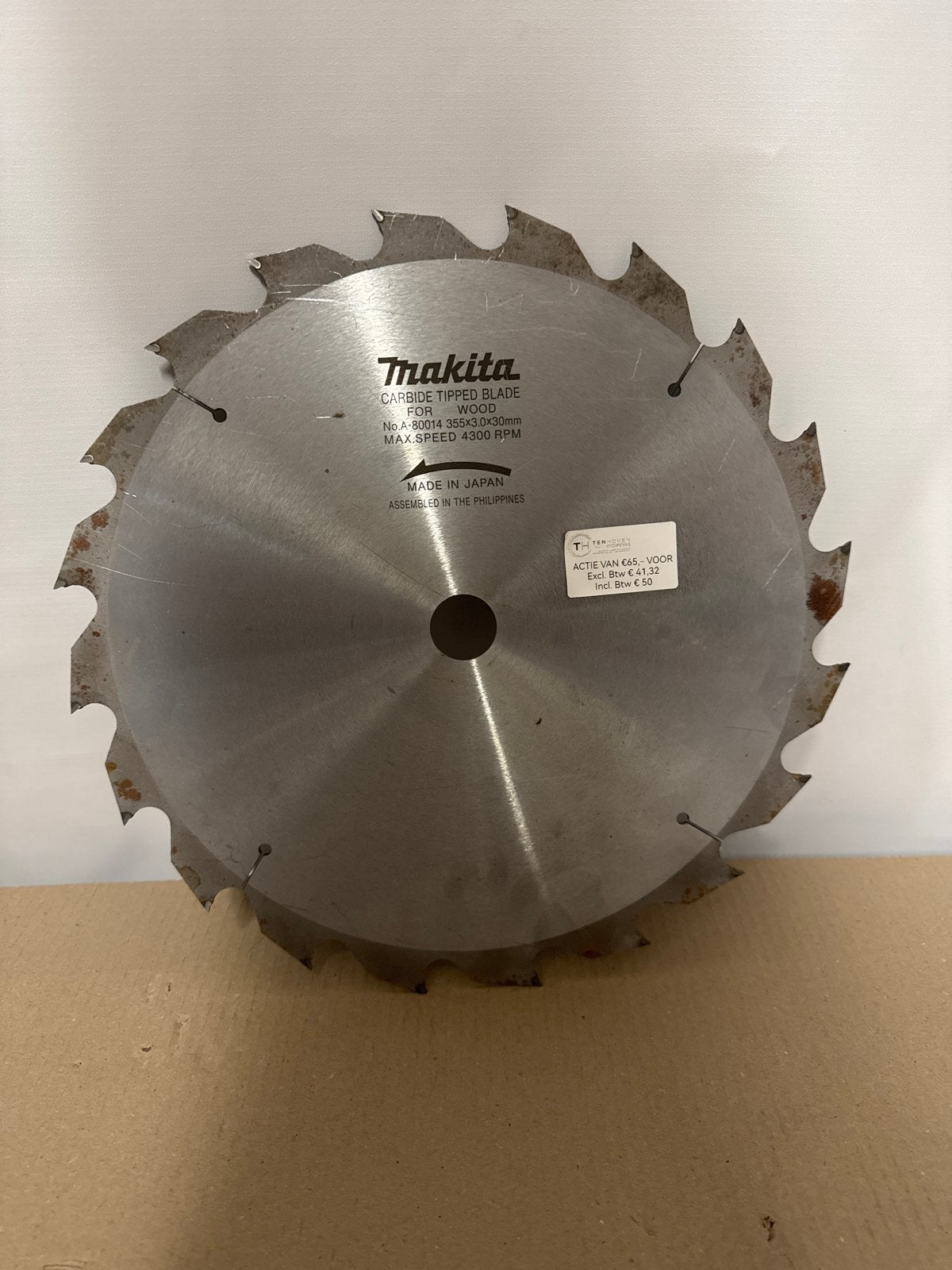 Makita Zaagblad voor Hout - 355x3.0x30mm, Doe-het-zelf en Verbouw, Cirkelzaag, 70 mm of meer, Nieuw, Ophalen of Verzenden