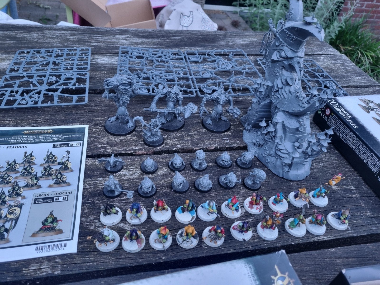 AoS Gloomspite Gitz - Grots, Start collecting, Loonshrine, Hobby en Vrije tijd, Wargaming, Gebruikt, Figuurtje(s), Warhammer, Ophalen of Verzenden