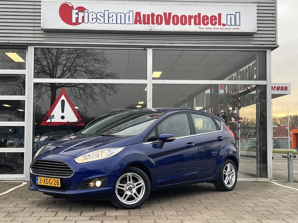 Ford Fiesta 1.0 Titanium 5 Deurs /Cruise/Clima/ 96.800 KM! /, Auto's, Ford, Bedrijf, Te koop, Fiësta, ABS, Airbags, Airconditioning