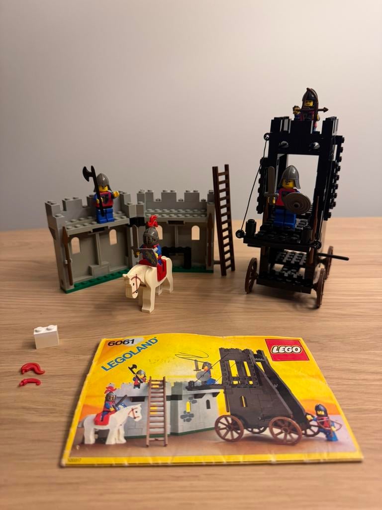 LEGO set 6061 Siege Tower, Lego, Ophalen of Verzenden, Zo goed als nieuw, Castle