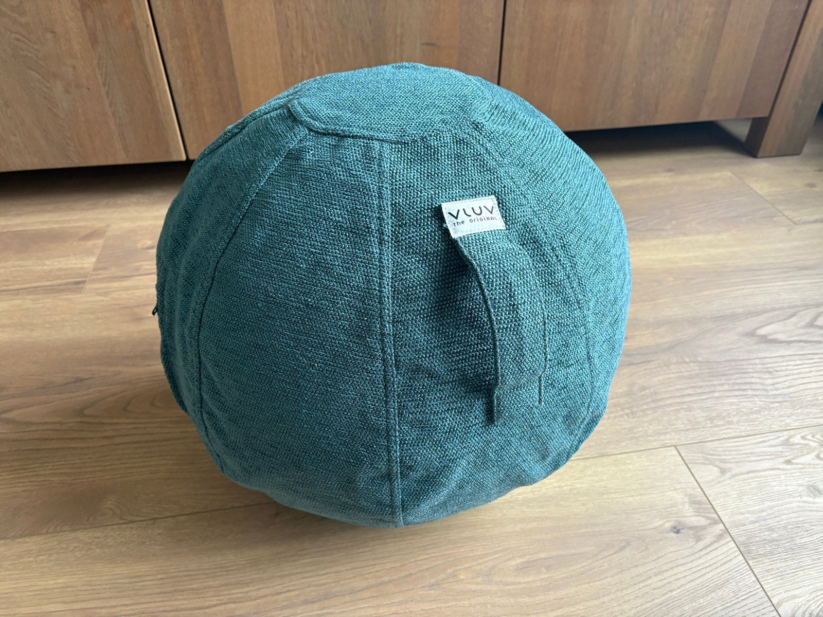 Vluv Zitbal STOV Petrol, Ophalen, Groen, Zo goed als nieuw, Modern
