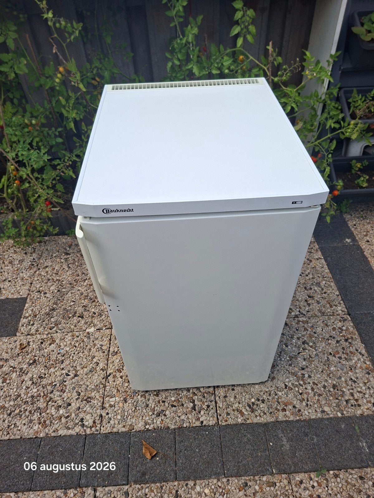 Bauknecht mini koelkast met vriesvak - Compact en handig, Gebruikt, 100 tot 150 liter, 45 tot 60 cm, Met vriesvak