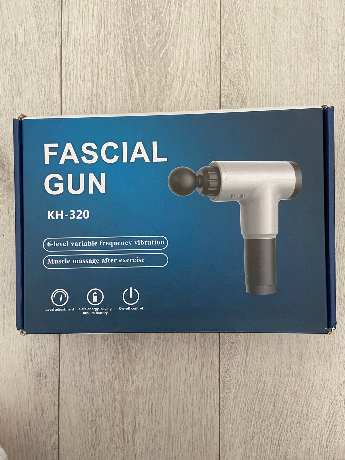 Massage gun nieuw in doos - KH-320 Fascial Gun, Ophalen of Verzenden, Nieuw, Apparaat