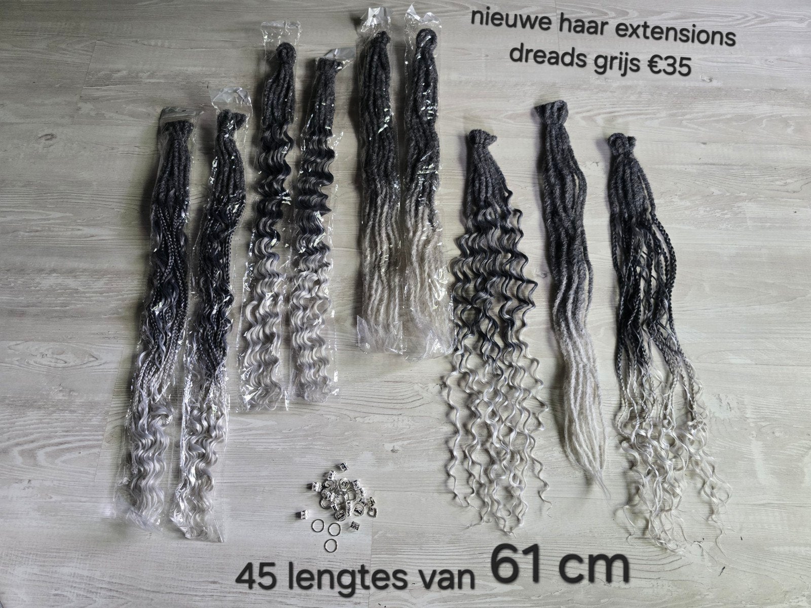 Dreads haarverlenging extensions nieuw, Ophalen, Zo goed als nieuw, Pruik of Haarverlenging