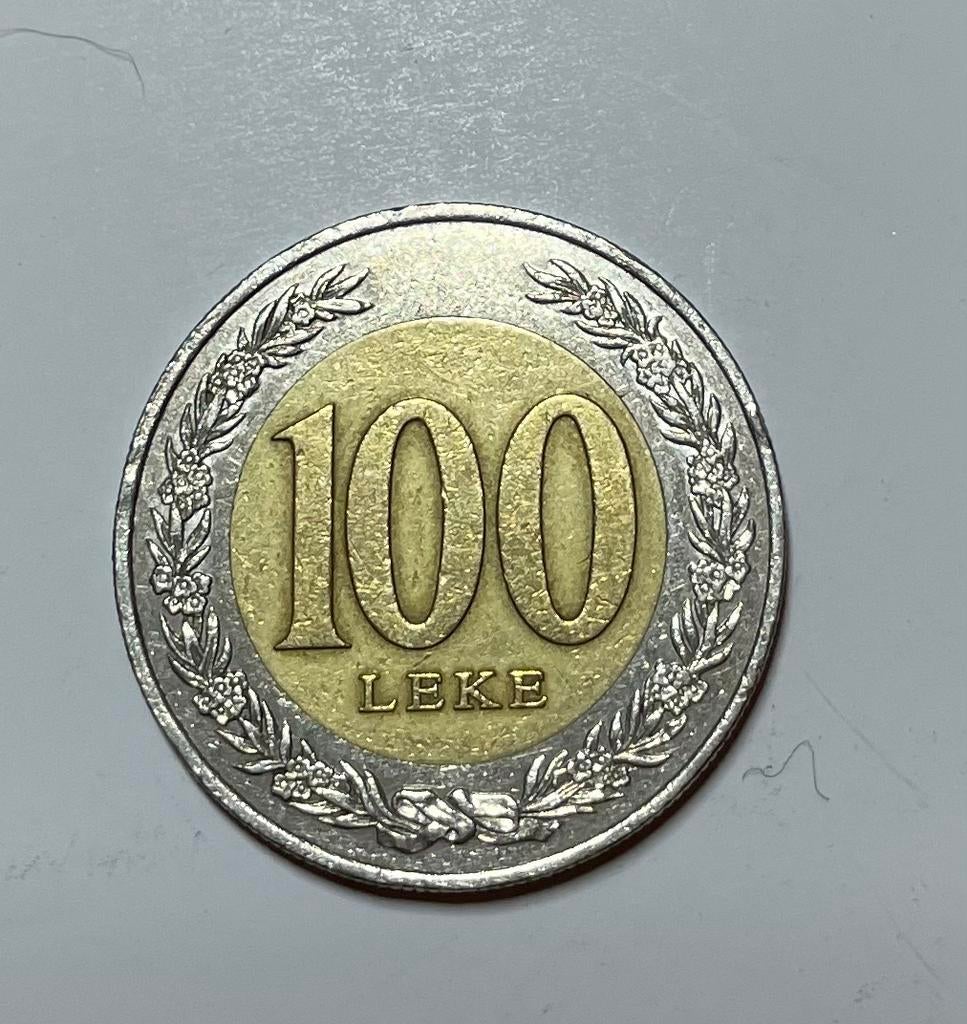 100 lek Albanië 2000, Ophalen of Verzenden, Overige landen