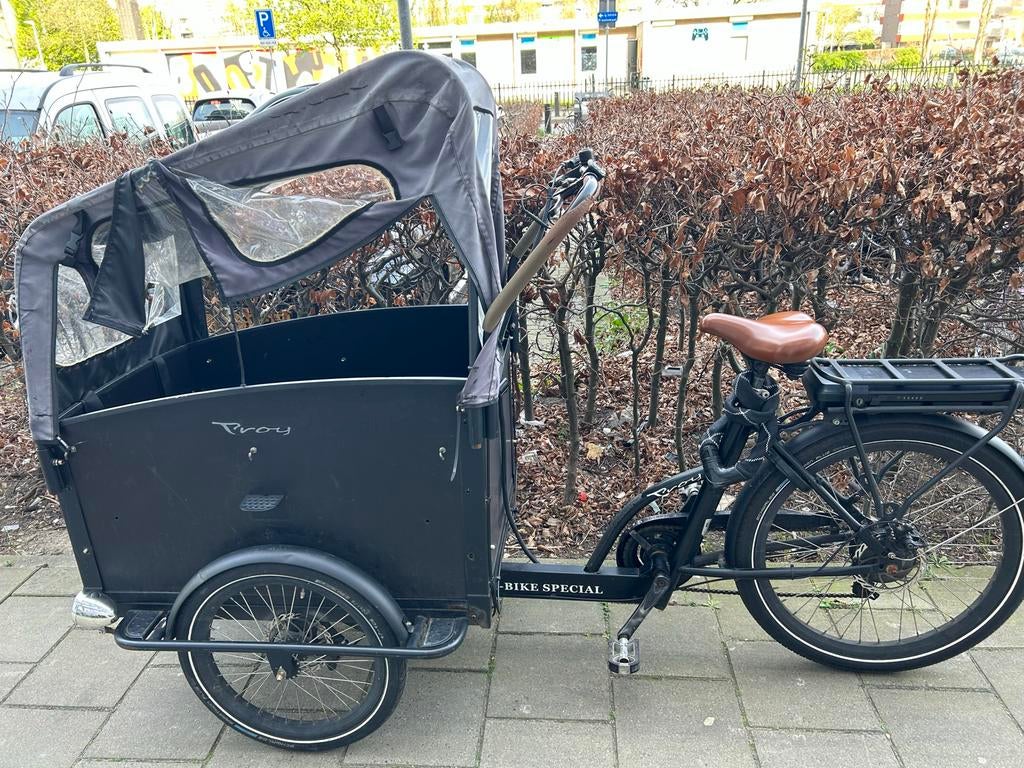 Bakfiets te koop - Ideaal voor kinderen of goederen!, Overige merken, Gebruikt, Huif, Ophalen of Verzenden