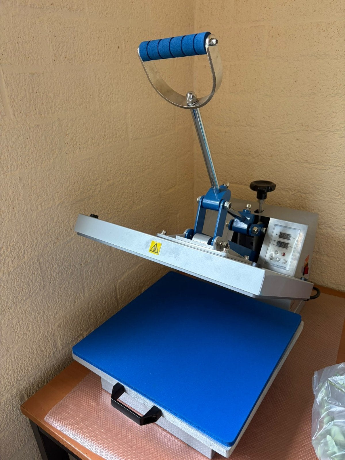 Transferpers, TPS Clam Press. Compleet pakket., Hobby en Vrije tijd, Ophalen, Zo goed als nieuw