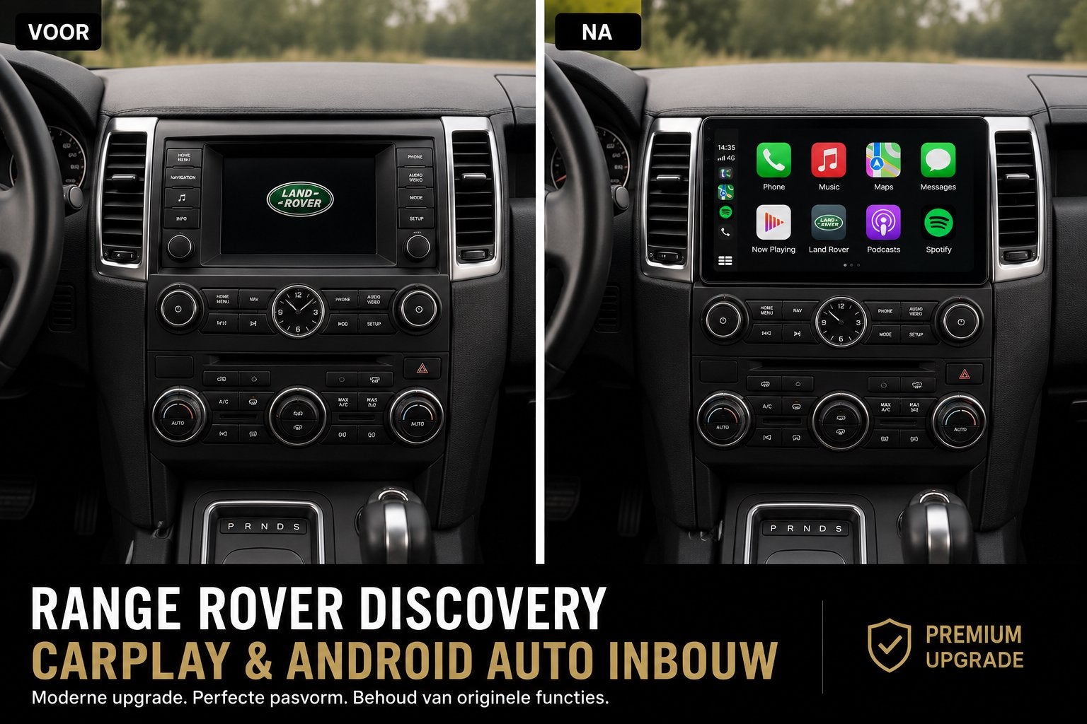 Land Rover Discovery CarPlay & Android Auto Inbouw, Ophalen, Zo goed als nieuw