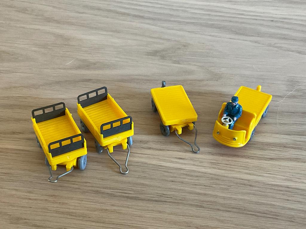 Wiking setje Elektrokarren-Anhänger, Ophalen of Verzenden, Zo goed als nieuw, Overige typen, Wiking