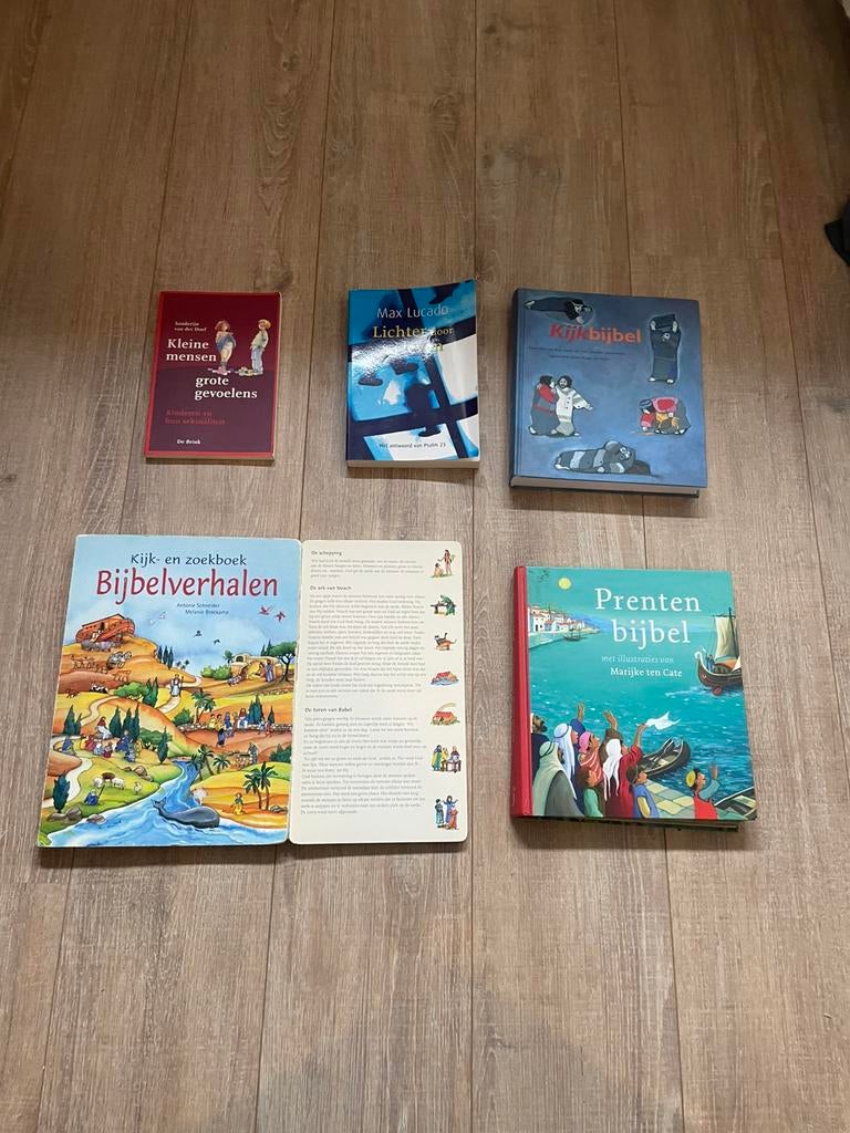 Goeie boeken veel bijbels voor kinder, Ophalen of Verzenden, Gelezen, Verschillende onderwerpen