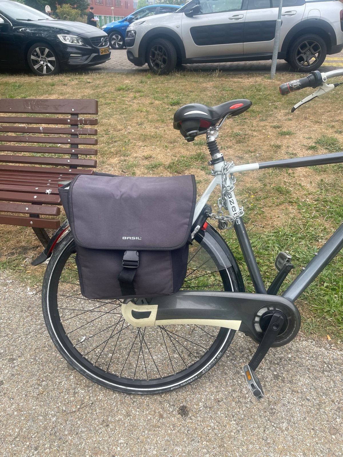 Gazelle Eclipse fiets met fietstassen - Goede staat, Ophalen, Gebruikt, Gazelle, Versnellingen