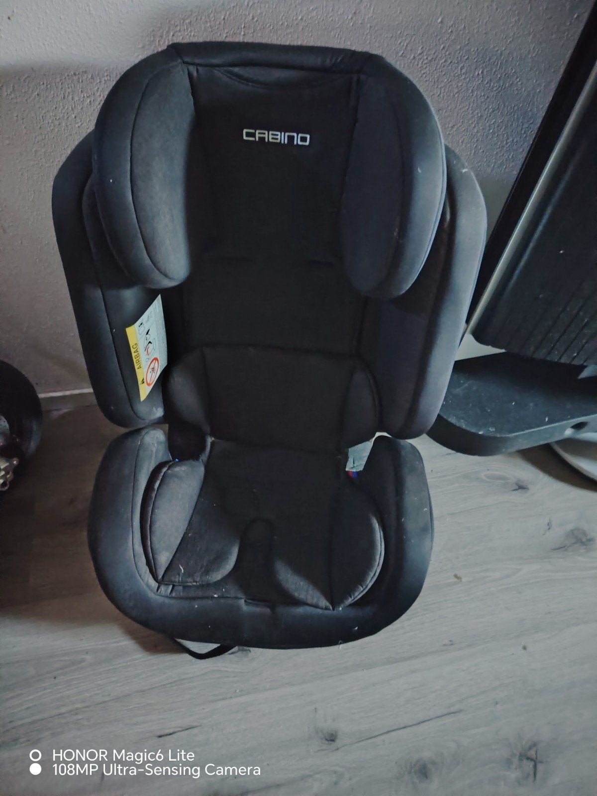 Cabino autostoel - Zwart, Gebruikt, Overige merken, 9 t/m 36 kg, Gebruikt, Autogordel