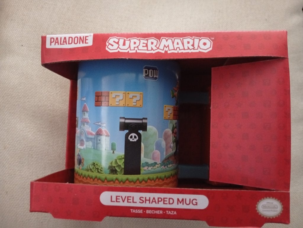 Super Mario Bros. - Super Mario Level 3D Mok Merk:Paladone, Ophalen of Verzenden, Nieuw, Gebruiksvoorwerp