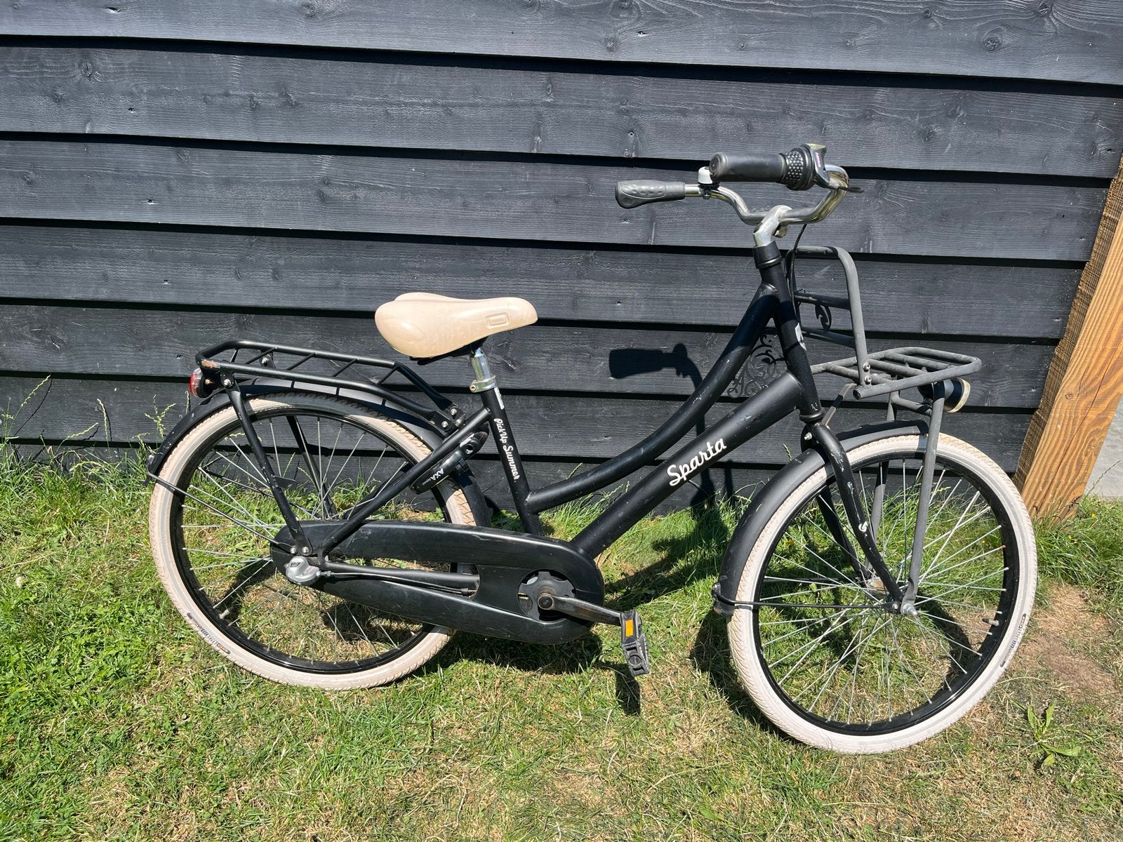 Sparta Pick Up Summer kinderfiets 24 inch zwart, Ophalen, Gebruikt, Terugtraprem, 20 inch of meer