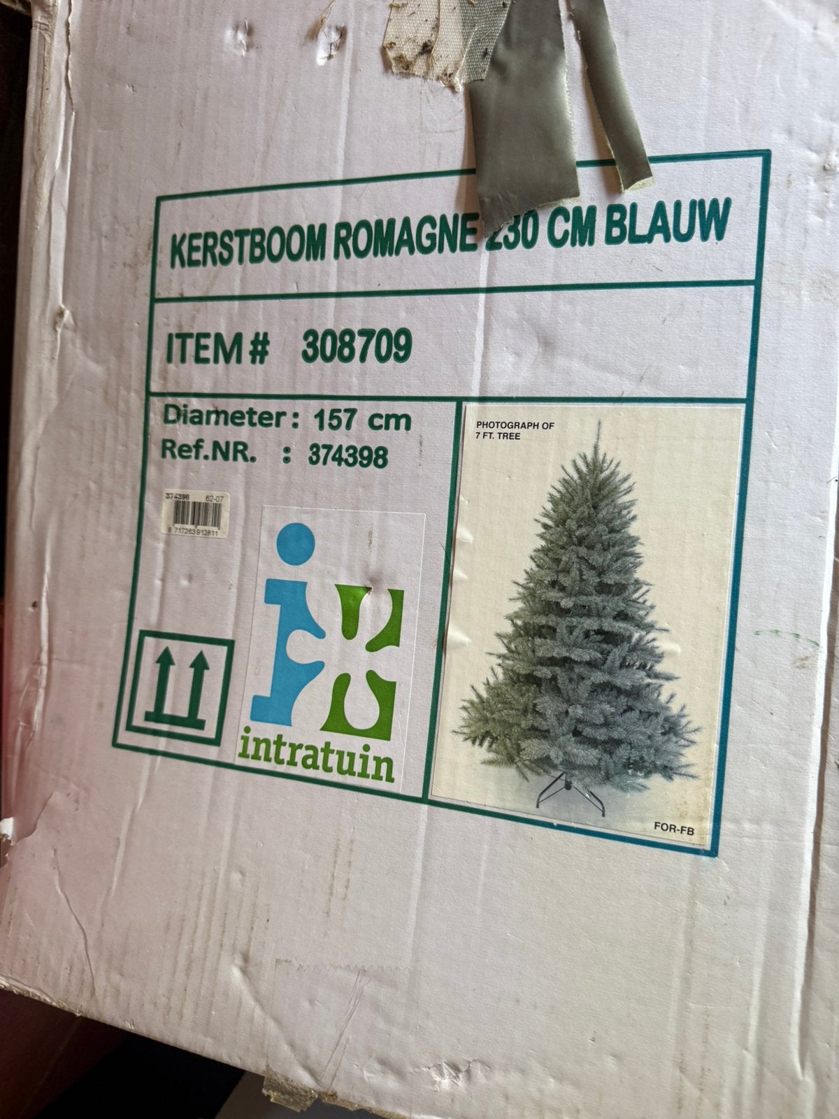 Mooie kunst kerstboom, Diversen, Ophalen, Zo goed als nieuw