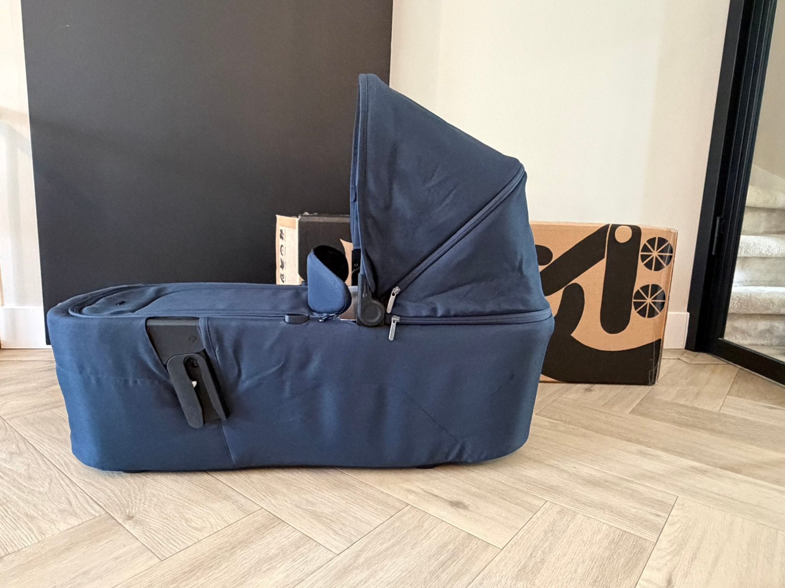 Joolz Aer 2 Reiswieg - Dark Navy Blue, Zo goed als nieuw, Met reiswieg, Ophalen, Kinderwagen