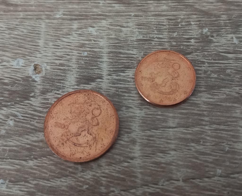 Finland 1 en 2 Eurocent (1999 en 2000), Ophalen of Verzenden, Finland, Setje