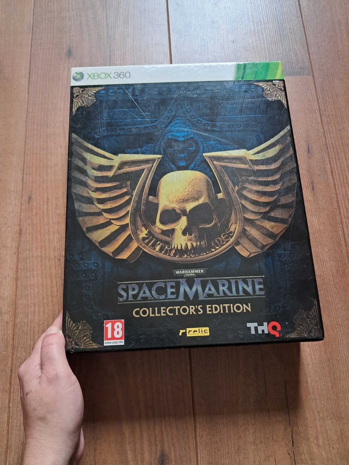 Warhammer 40K Space Marines Collectors Edition v/d game, 1 speler, Ophalen of Verzenden, Zo goed als nieuw, Avontuur en Actie