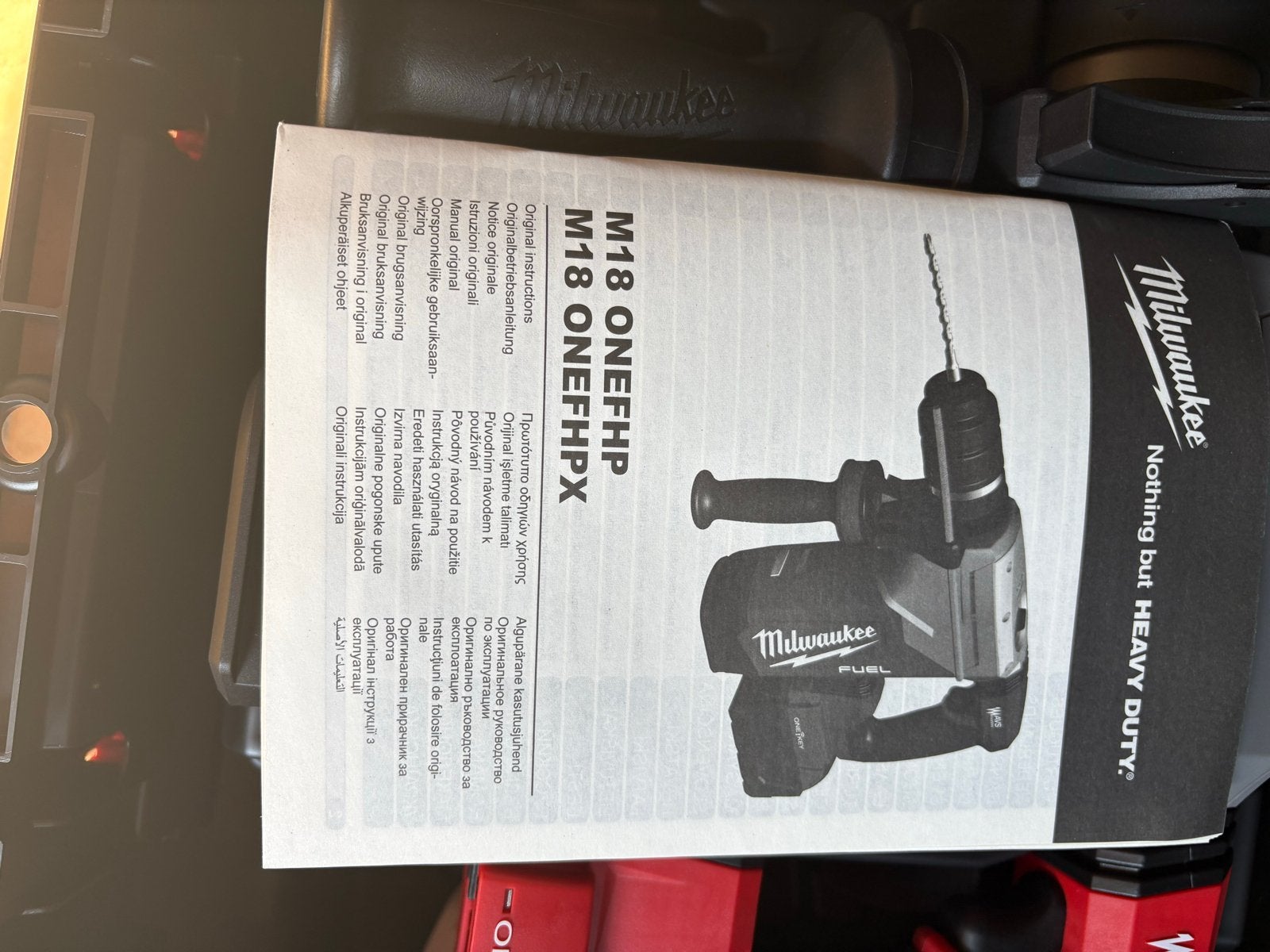 Milwaukee M18 ONEFHXP Boor- en Breekhamer - Nieuw in Koffer, Ophalen, 600 watt of meer, Boor- en/of Breekhamer, Nieuw