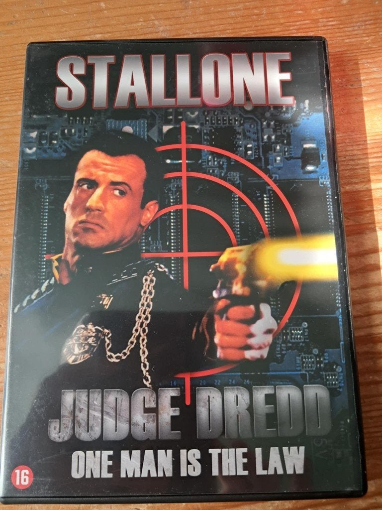 Judge dredd op dvd, Ophalen, Engels, Vanaf 16 jaar, Nederlands