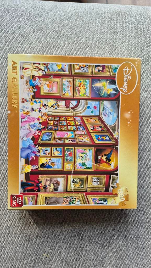 Disney Puzzels: 1000 en 1500 stukjes, Ophalen, 500 t/m 1500 stukjes, Zo goed als nieuw, Legpuzzel