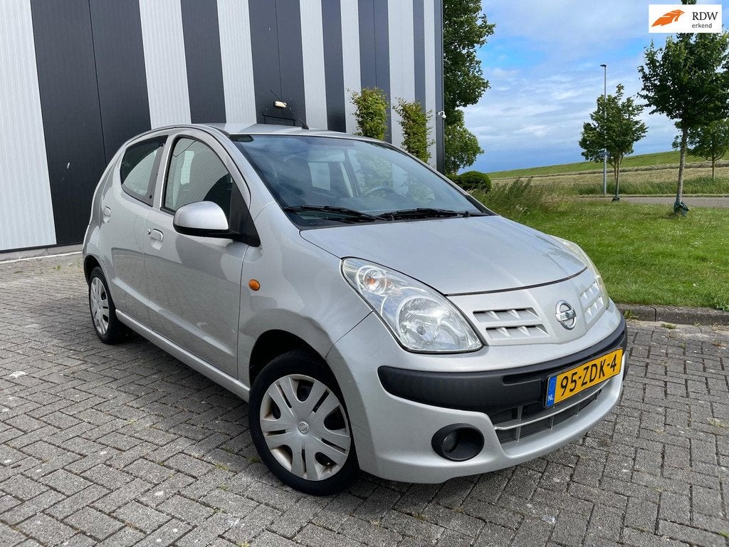 Nissan Pixo 1.0 Look Airco-Elekpakket-2 Sleutels, Auto's, Nissan, Bedrijf, Te koop, Pixo, ABS, Airbags, Airconditioning, Centrale vergrendeling