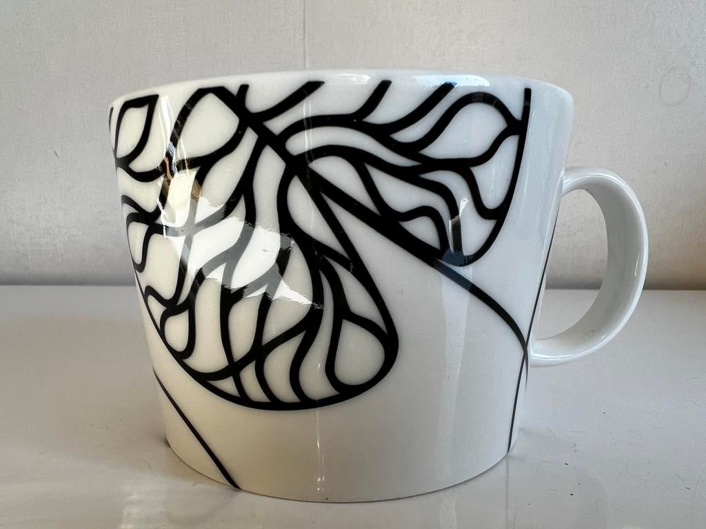 Iittala Marimekko BOTTNA Grote Theemok Anna Danielsson 0,3 L, Huis en Inrichting, Ophalen of Verzenden, Zo goed als nieuw, Overige stijlen
